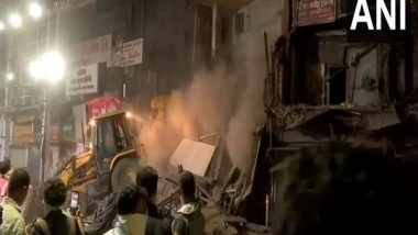 India News | Maharashtra: Bhide Wada Property Razed by PMC After Residents Refuse to Handover Land Despite Court Orders