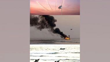 India News | Maharashtra: Indian Navy Demonstrates Operational Prowess, Capabilities at Sindhudurg