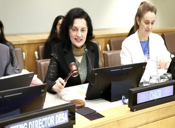 World News | Ruchira Kamboj Chairs Briefing Ahead of 62nd UN Commission for Social Development