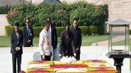 World News | Kenyan President William Ruto Pays Homage to Mahatma Gandhi at Rajghat