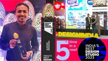 Business News | Almond Branding Becomes One of the Most Awarded Design Agency of the Year