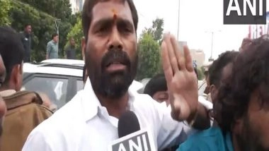 India News | Revanth Reddy's Supporters Hold Demonstrations for Making Him Telangana CM, Say He Steered Congress to Victory