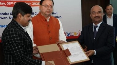 India News | CM Dhami Signs MoUs Worth over Rs 40,000 Crore at Destination Uttarakhand Global Investors Summit