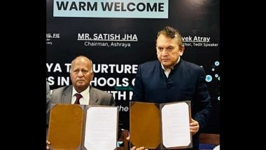 Business News | ASHRAYA to Nurture 100,000 AI Leaders in Schools of Punjab and Haryana with MEWS