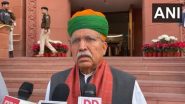 India News | Result of Law and Order Collapse During Congress Govt: Arjun Ram Meghwal on Murder of Karni Sena Chief