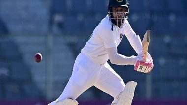 Sports News | Mushfiqur Rahim Becomes First Bangladesh Batter to Be Dismissed for Obtstructing the Field