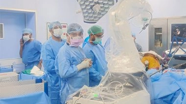 Business News | Northeast's First Robotic Knee Replacement at GMCH Performed Successfully by Dr. Sujoy Bhattacharjee of Sarvodaya Hospital, Faridabad