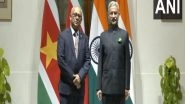 World News | Jaishankar Holds Delegation-level Talks with Suriname Counterpart Ramdin in Delhi