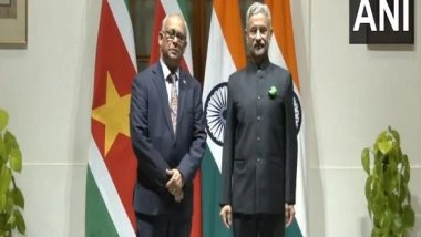 World News | Jaishankar Holds Delegation-level Talks with Suriname Counterpart Ramdin in Delhi