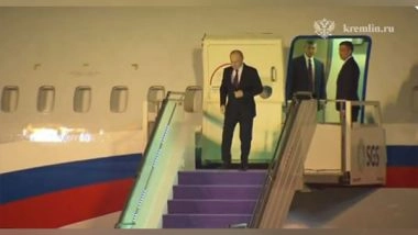 World News | Russian President Putin Arrives in Riyadh to Hold Discussion with Saudi Prince