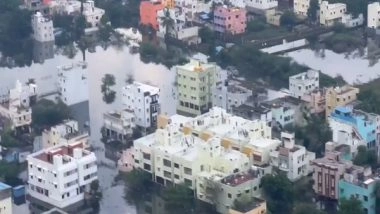 India News | Cyclone Michaung: IAF Air-drops 2300 Kg Relief Material in Flood-affected Areas of Chennai
