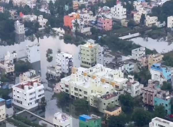 India News | Cyclone Michaung: IAF Air-drops 2300 Kg Relief Material in Flood-affected Areas of Chennai