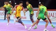 Sports News | Pro Kabaddi League: Sachin's Heroics Held Patna Pirates Beat Telugu Titans 50-28