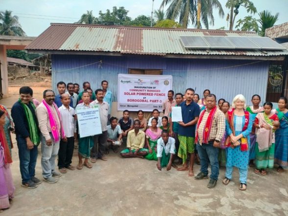 World News | Meghalaya: British Asian Trust Official Inaugurates Solar Fence to Mitigate Human-elephant Conflict - Vimarsana News