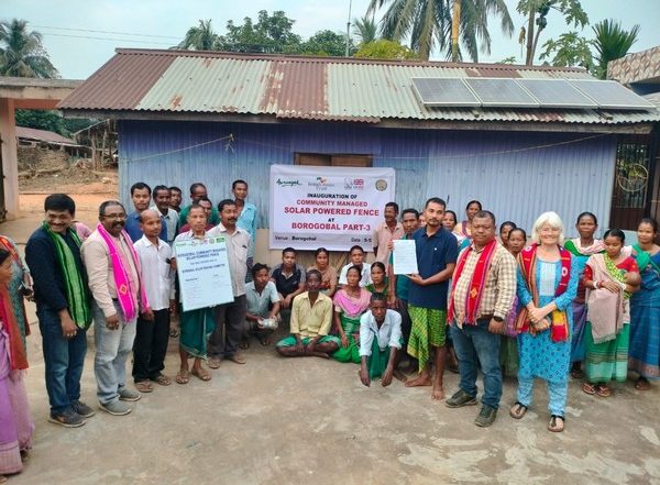 World News | Meghalaya: British Asian Trust Official Inaugurates Solar Fence to Mitigate Human-elephant Conflict