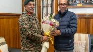 India News | Eastern Army Commander Meets Manipur Governor, CM; Discusses Current Security Scenario