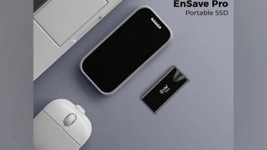 Business News | Second-largest SSD Brand in India, EVM Launches Its Flagship Portable SSD 'EVM ENSAVE PRO' Starting at Rs. 4,499