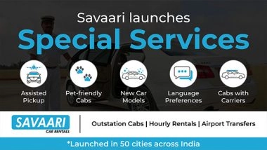 Business News | Revolutionizing Road Trip - Savaari Car Rentals Launches Special Services