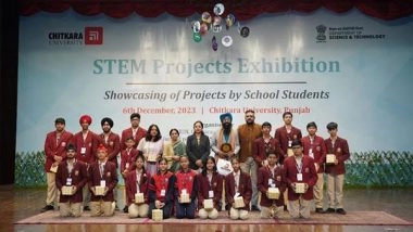 Business News | STEM Projects Exhibition to Incline School Students Towards Science & Technology Organized by Chitkara University