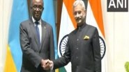 World News | EAM Jaishankar Meets Rwandan Counterpart Biruta at Hyderabad House