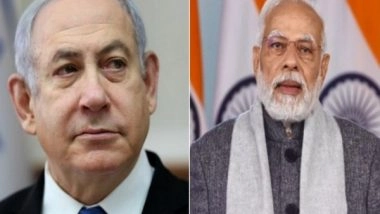 World News | PM Modi Extends Hanukkah Greetings to Israeli Counterpart Benjamin Netanyahu