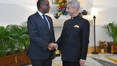 World News | Jaishankar Discusses Economic, Development Cooperation with Rwandan Counterpart