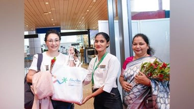 India News | Goa Welcomes First Charter Flight from Uzbekistan