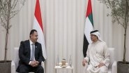 World News | UAE Vice President Mansour Bin Zayed Meets Prime Minister of Yemen
