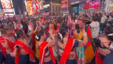 World News | New York: Indian-American Community Celebrates Garba's Inclusion in UNESCO's Intangible Cultural Heritage List