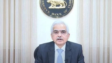 Business News | RBI Maintains Status Quo in Policy Rate for 5th Time Now