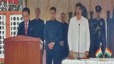 India News | ZPM Founder Lalduhoma Takes Oath as Mizoram Chief Minister