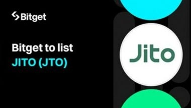 Business News | Bitget Lists JITO (JTO) in the Solana Ecosystem Zone
