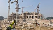 India News | Sri Ram Janmabhoomi Tirath Kshetra Trust Releases Photos Showing the Current Status of Construction Work