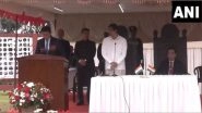 India News | ZPM Cabinet Sworn in Mizoram at Raj Bhavan Complex