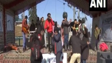 Entertainment News | Gulmarg: People Dance to Bollywood Classic Numbers at Kongdoori Musical Event