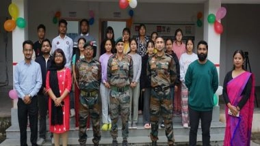 India News | Assam Rifles Inaugurates Sentinel Centre of Educational Excellence, Skilling and Awareness in Tripura