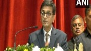 India News | CJI Chandrachud Inaugurates New Office of Central Administration Tribunal in Mumbai