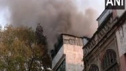India News | UP: Fire Breaks out at Three-storey Building in Lucknow