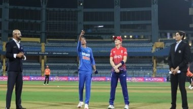 Sports News | England Women Win Toss, Opt to Field First Against India in 2nd T20I