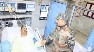 India News | Indian Army's Chinar Corps Officers Visit Injured J-K Police Personnel in Srinagar