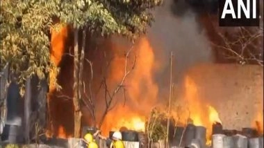 India News | UP: Fire Breaks out at Factory in Ghaziabad, No Casualties Reported