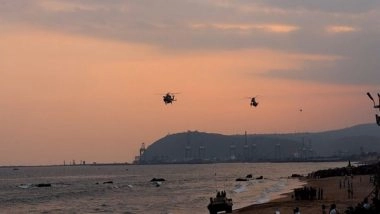 India News | Indian Navy Presents Operational Demonstration in Visakhapatnam, Captivates Audiences