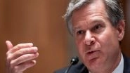 World News | FBI Director Christopher Wray in India Today for Two-day Visit