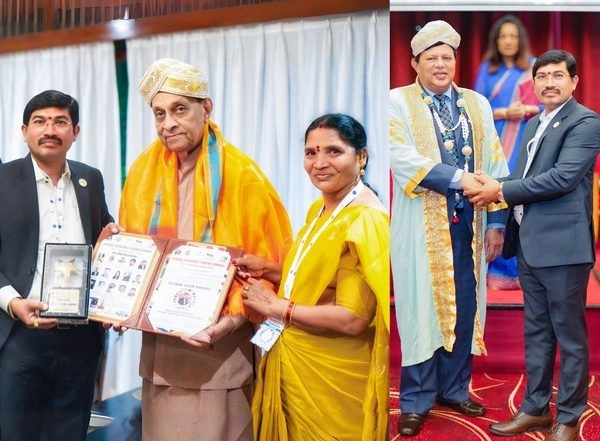 Business News | Real Vision Homes Pvt Ltd's Chairman, Dr. Srinivas Naik Dharavath, Conferred with Global Icon Award at G20 Initiative Summit in Colombo, Sri Lanka