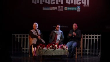 Entertainment News | '3 Idiots' Fame Atul Tiwari Attends Sahithyotsav Jashn-e-Adab Cultural Event in Shimla