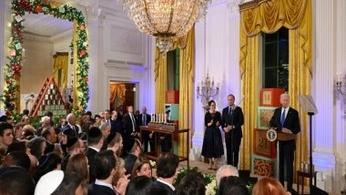 World News | Some American Hostages' Families Claim They Were Not Invited to Hanukkah Reception at White House