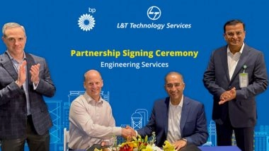 Business News | L&T Technology Services and Bp Sign Multi-Year Engineering Services Partnership