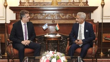 World News | EAM Jaishankar Speaks to Israeli Counterpart Eli Cohen, Discusses Gaza Situation
