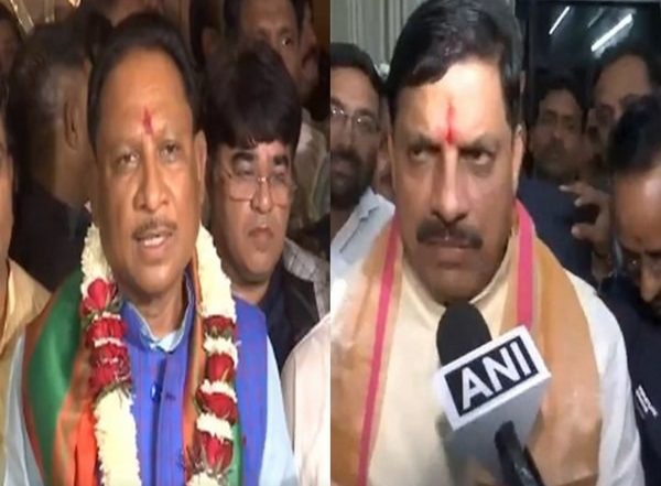 India News |   Pushkar Singh Dhami to Attend the Madhya Pradesh and Chhattisgarh CMs Oath Ceremonies