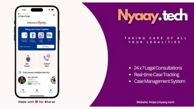 Business News | Navigating Justice: Nyaay.tech Puts Legal Services at Your Fingertips